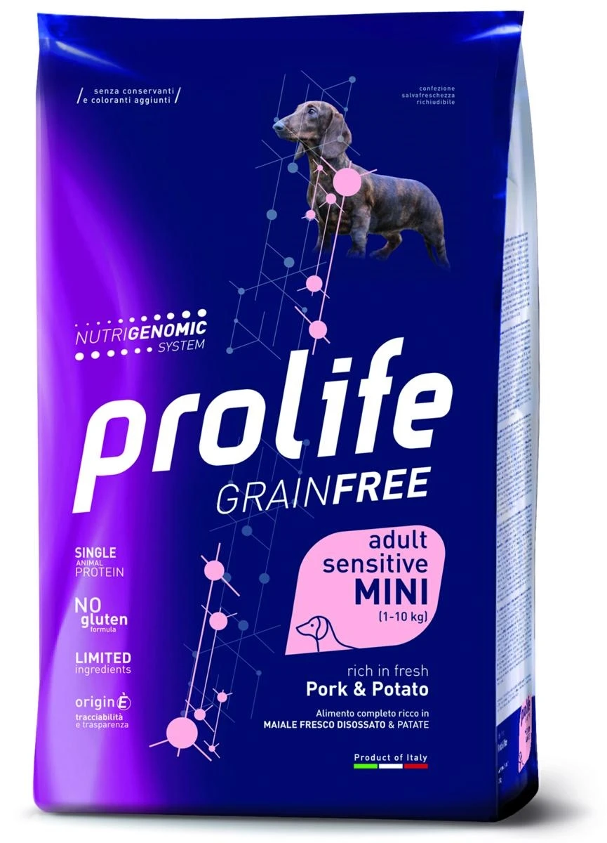 Prolife Dog Grain Free Mini Maiale/Patate KG 7