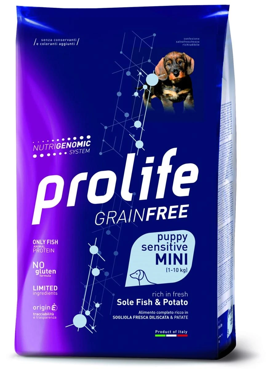 Prolife Dog Grain Free Puppy Mini So gliola/Patate 2kg
