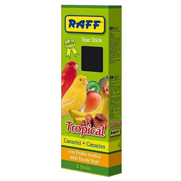 Raff Star-Stick Tropical per Canarini 60 g
