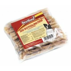 Record Best Bone 100 Rotolini Fini 13 cm per Cani