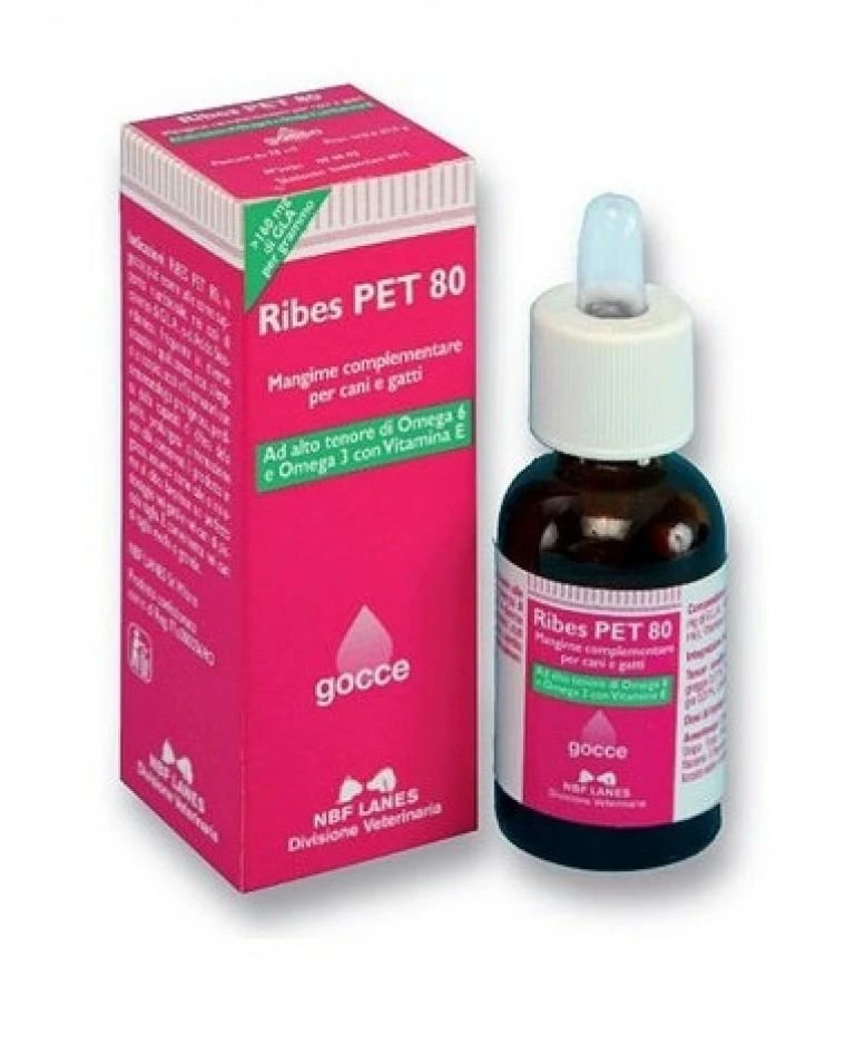 Ribes Pet 80 Gocce ML 25 - NBF, GAINTE - NBF Lanes