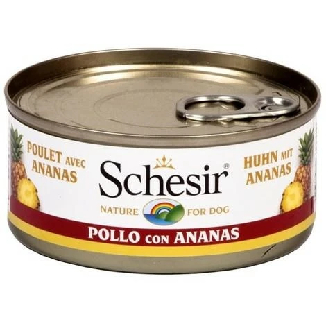 Schesir Dog Filetti di Pollo con Ananas 150 g