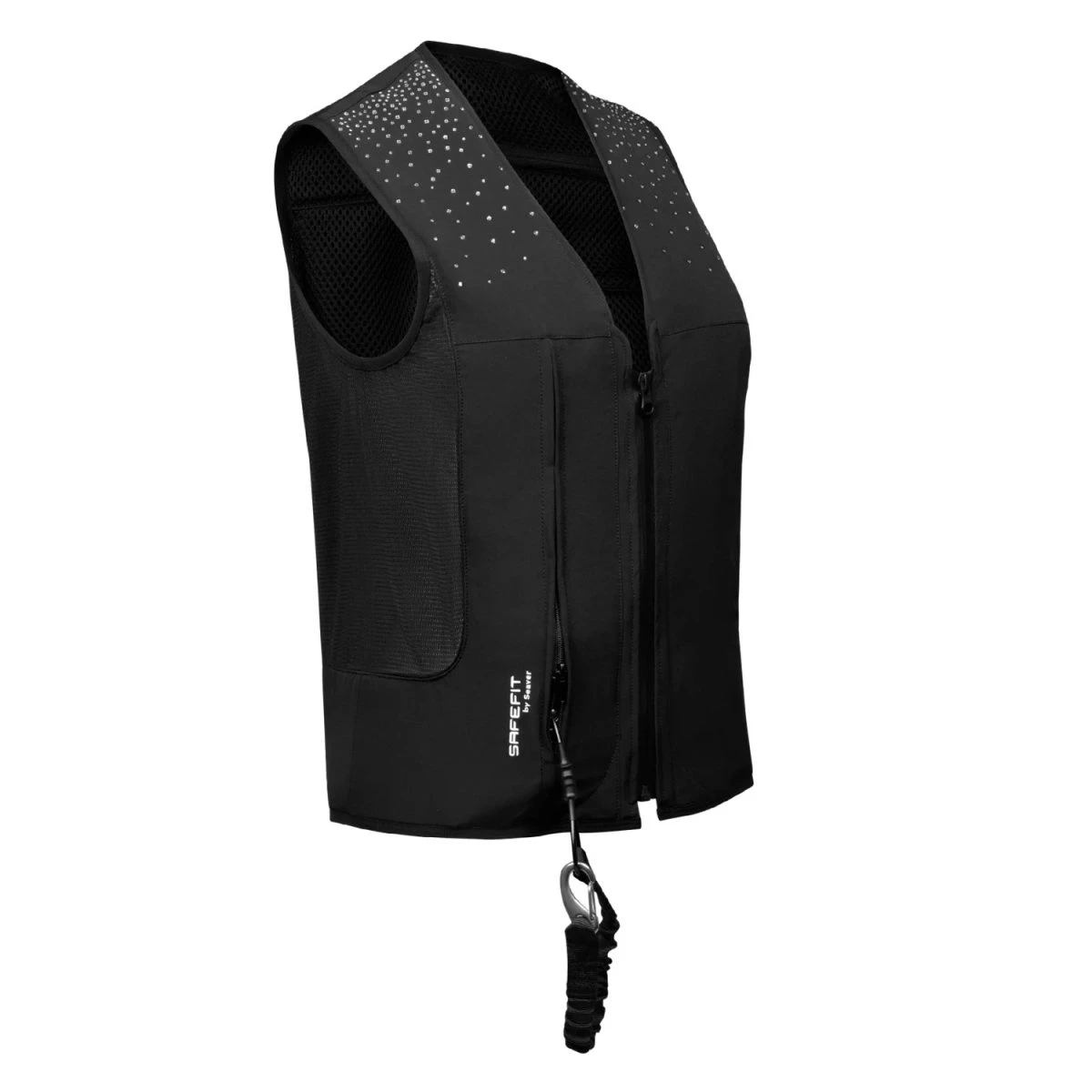 Seaver Safe Fit Crystal Rain - Gilet Airbag Equitazione