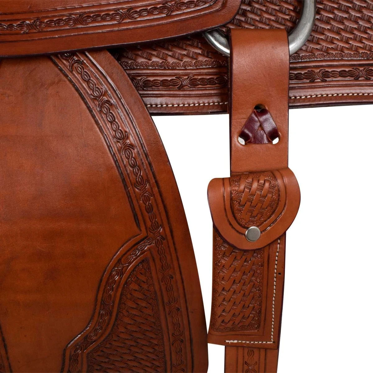 Sella Western McBryan Royal Cutter (Working Cow) - 16" Castagna - foto 7