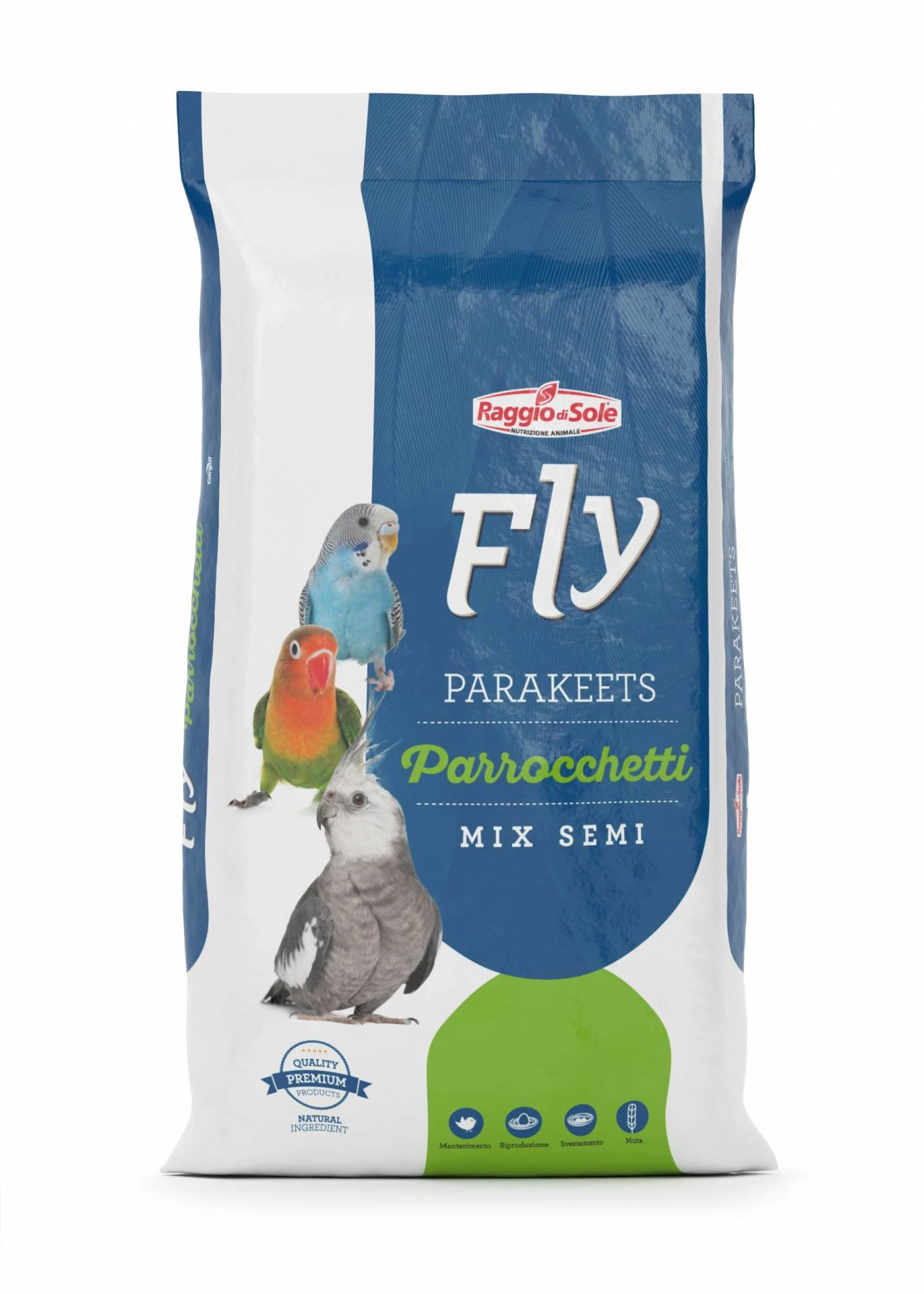 Semi per cocorite Coco Mix Raggio di Sole Fly sacco 20 kg