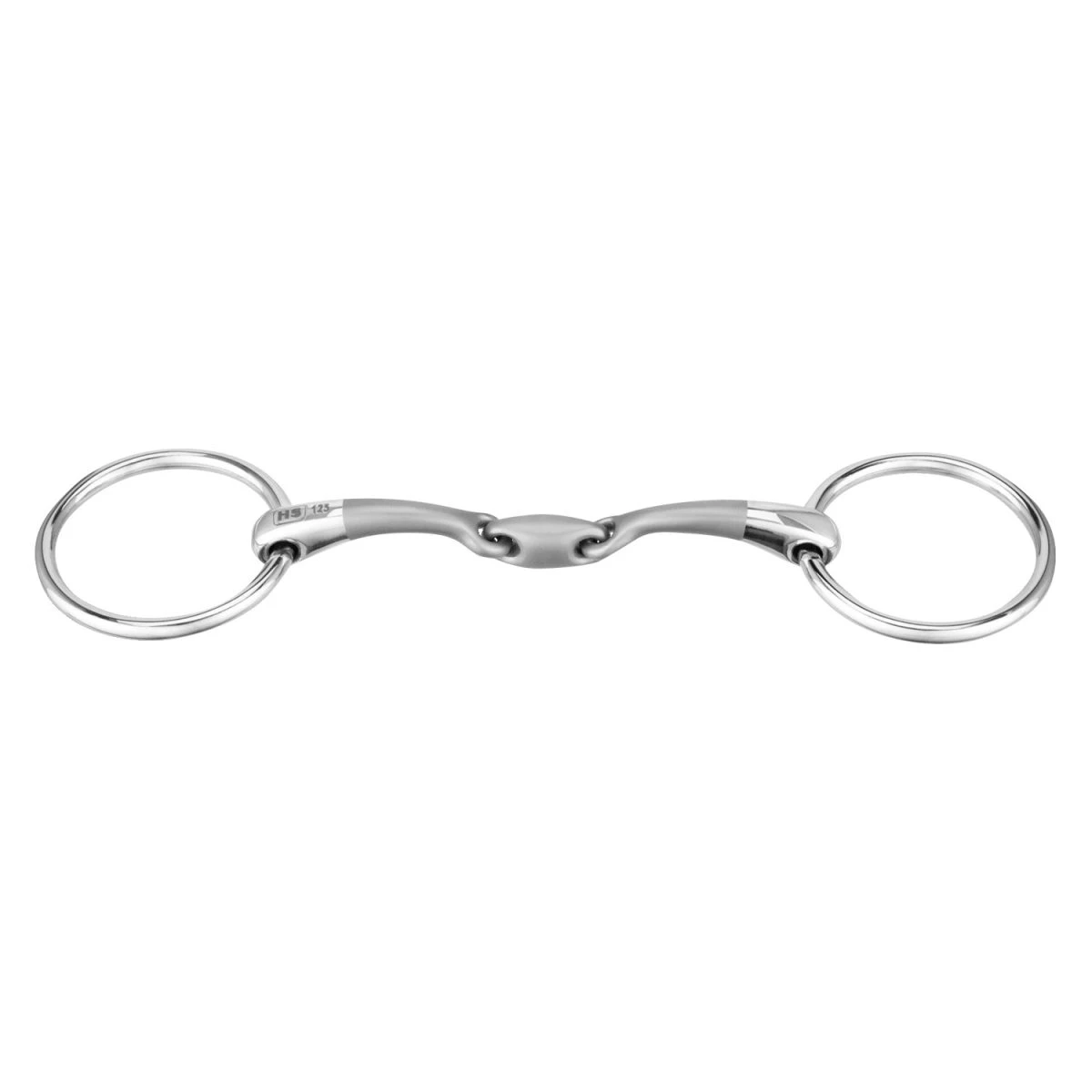 Sprenger Satinox - Filetto doppio snodo 12 mm con anelli 55 mm