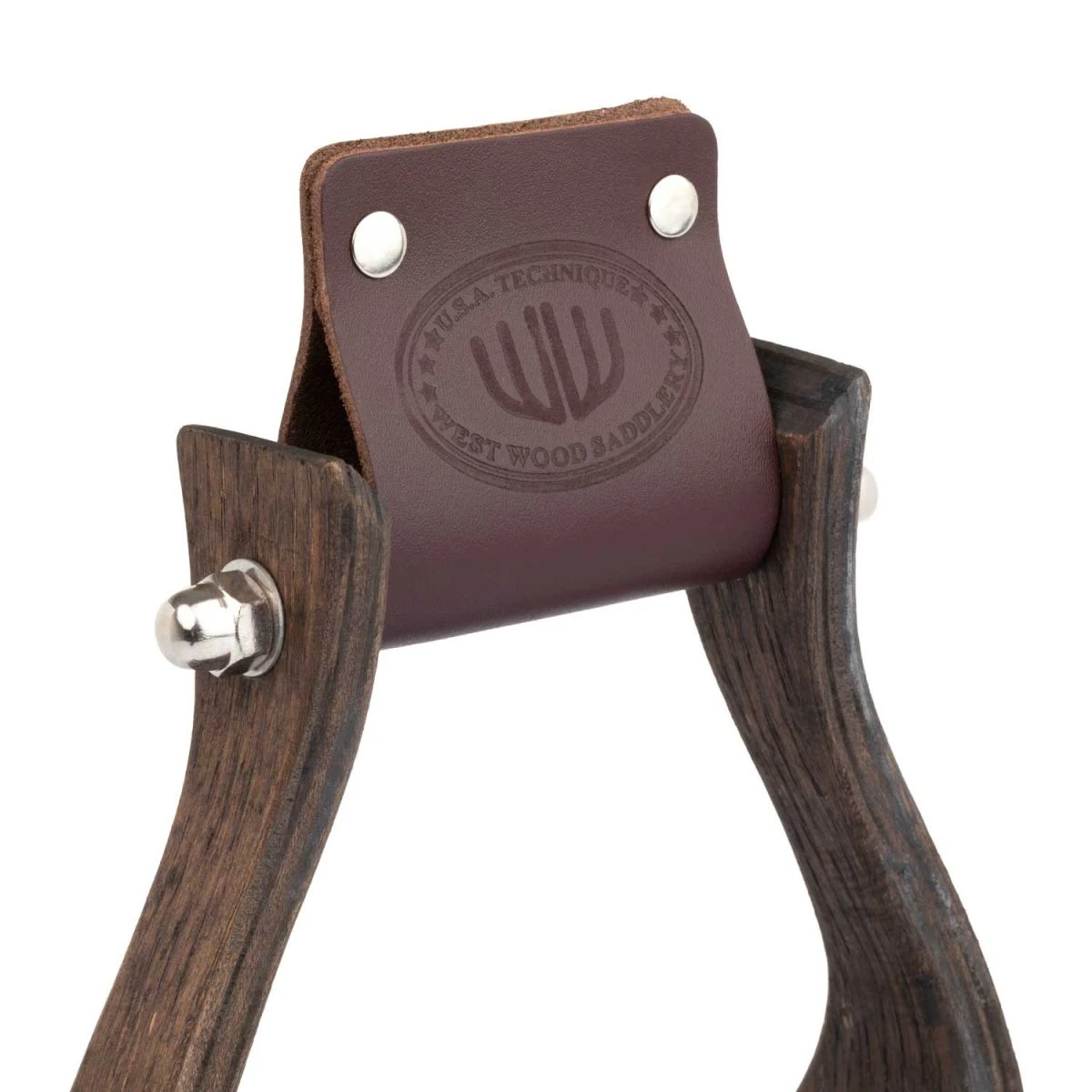 Staffa western in legno con panca antiscivolo Westwood - Unica Testa di Moro - foto 5