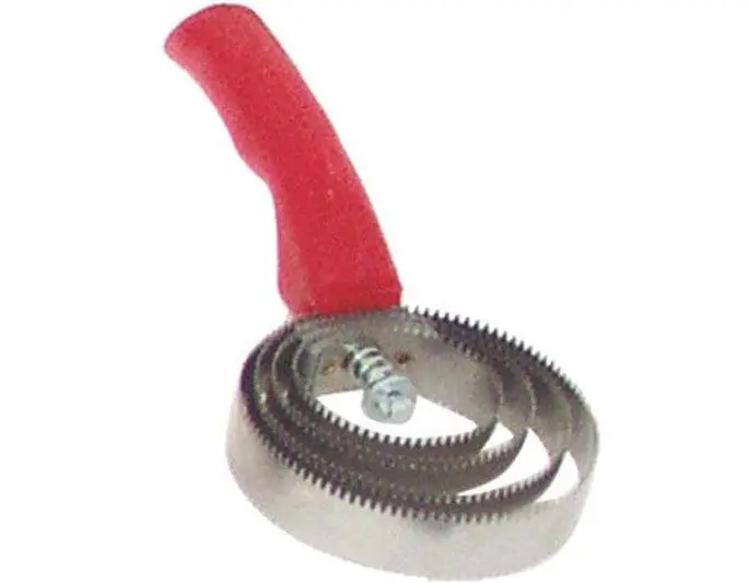 Striglia a lama tonda in ferro