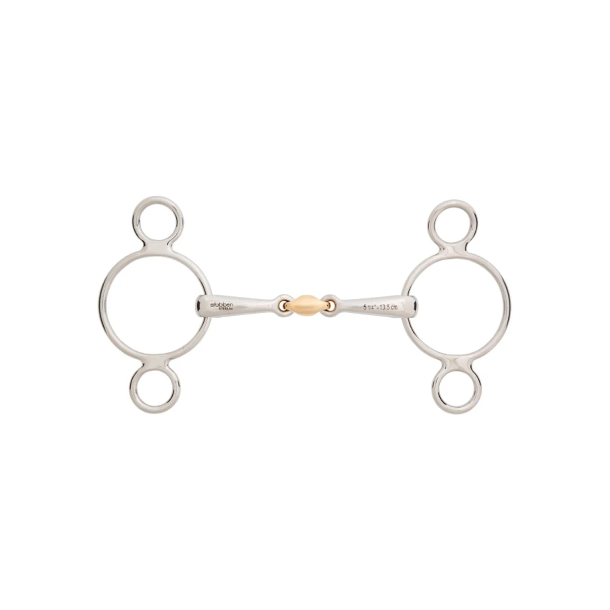 Stubben Filetto 3-Ring Gag, spessore 16 mm, anello 70x150 mm