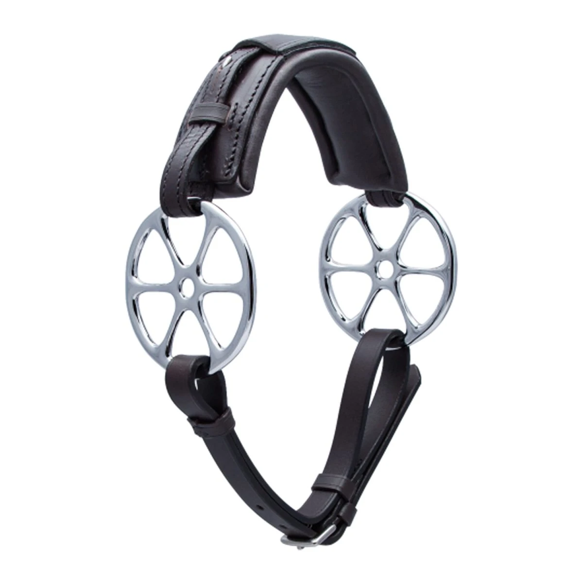 Stubben Flower Ring Pony - Sovracapo in cuoio nero