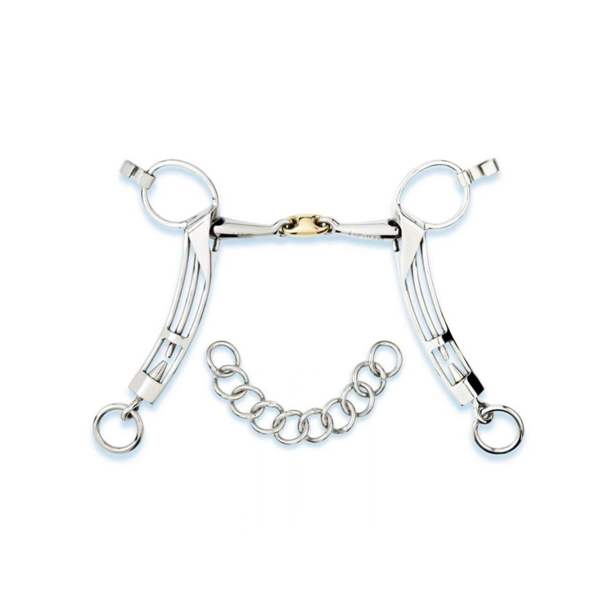 Stubben Weymouth - imboccatura 14 mm, guance 19 mm - 12,5 cm