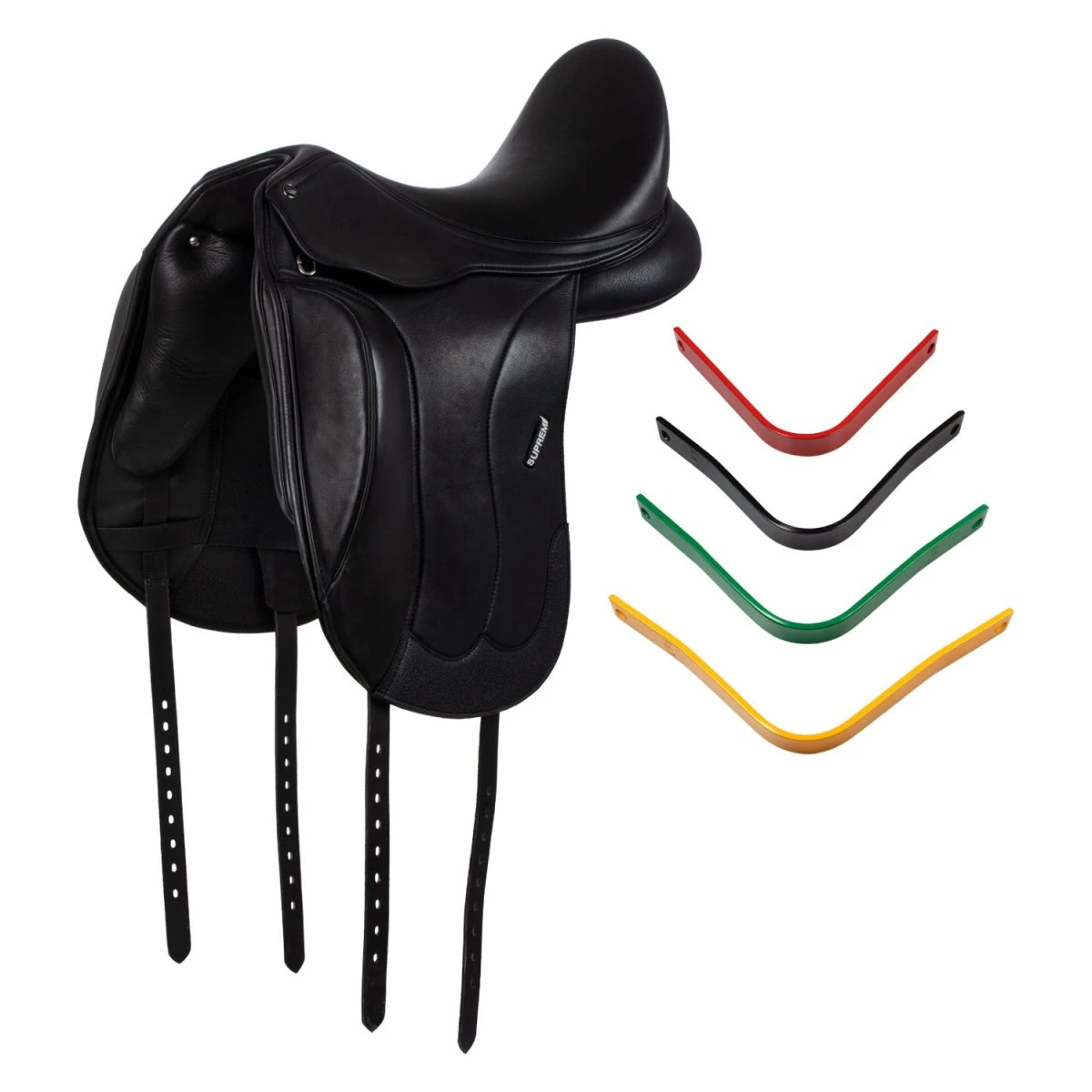 Supreme New Orleans - Sella da dressage in cuoio (4 archetti)