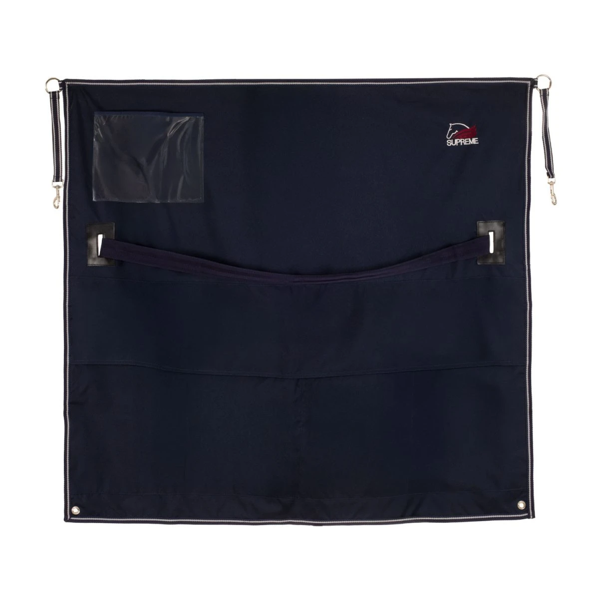 Supreme Tendalino da Box 130x120 con logo ricamato - Unica Blu Navy - foto 2
