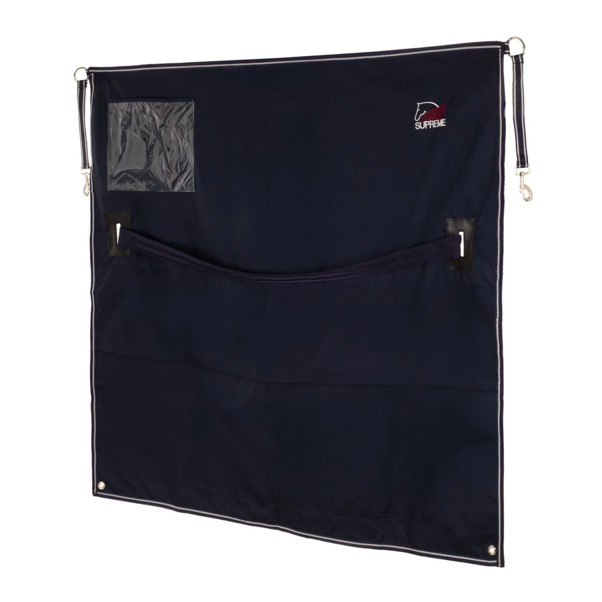 Supreme Tendalino da Box 130x120 con logo ricamato - Unica Blu Navy