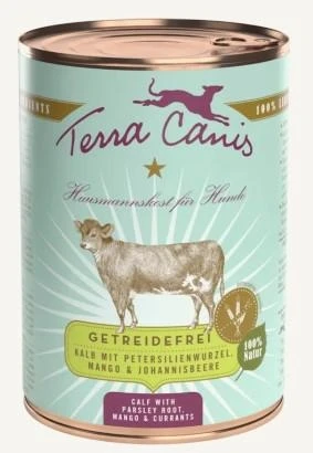 TERRA CANIS Grain-Free Gr 400 Vitello - TERRACANIS