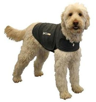 Thundeshirt Vestito Anti Stress e Ansia per Cani - Taglia XXS - Grigio