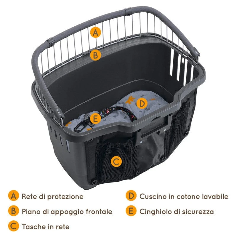 Trasportino da bicicletta Atlas Bike Rapid 10 - Ferplast - Foto 5