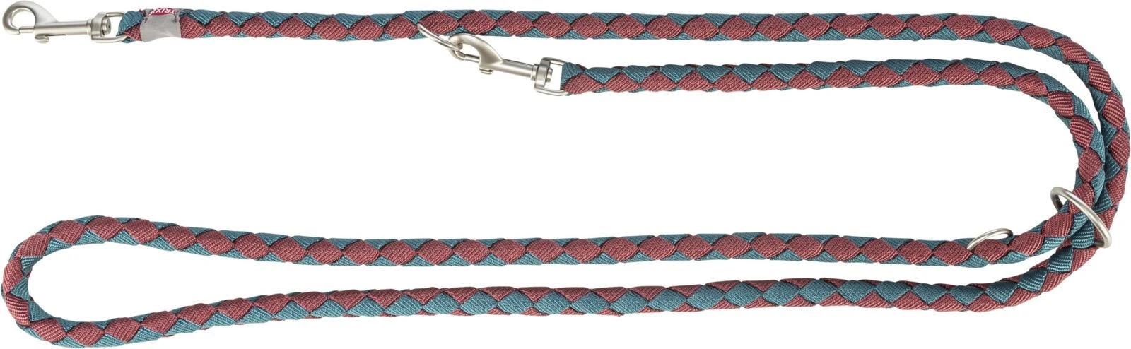 TX Cavo Guinzaglio Addestramento TRIXIE 2.00m Ø12mm Vinaccia/Petrolio