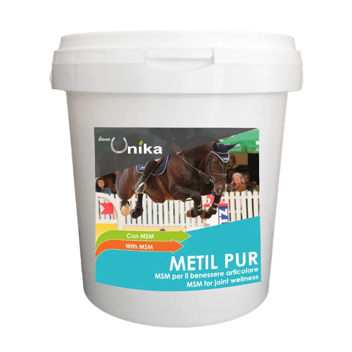 Unika Metil Pur MSM 1 kg - Integratore per cavalli