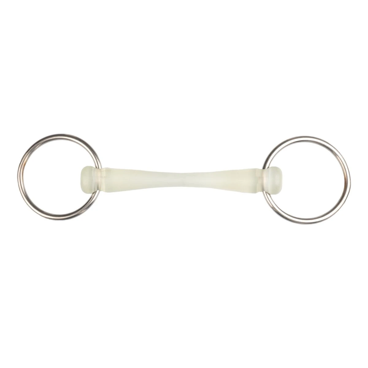 V-Plast Nova Loose Rings Bit - Morso a cannone diritto con anelli liberi