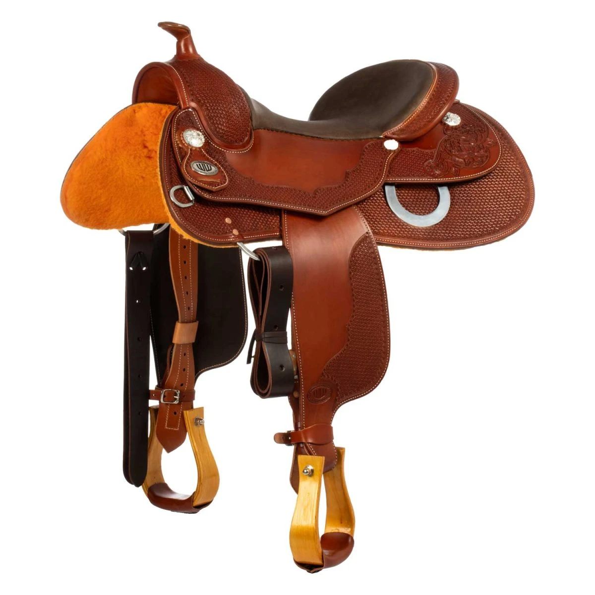 Westwood Classic Reining Big Butterfly - Sella Western Dark Brown