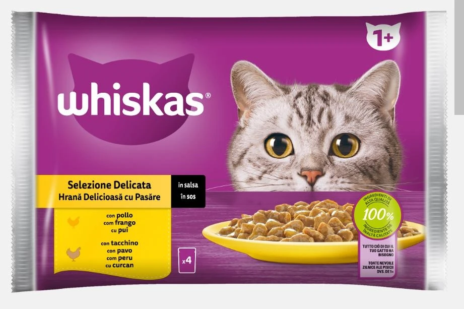 Whiskas Core Selezione Delicata 4 x 85 g