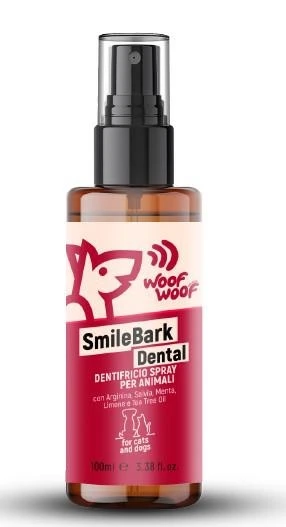 Woof Woof Smile Bark dentifricio spray 100 ml