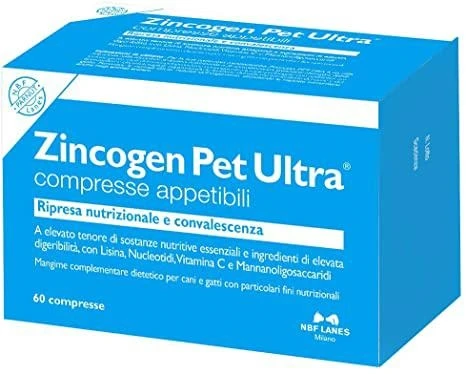 Zincogen Pet Ultra 60 compresse - NBF,GAINTE - NBF Lanes