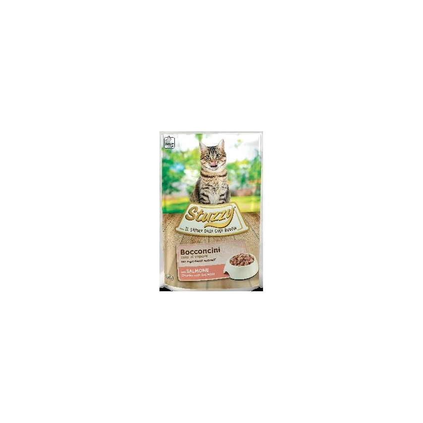 Agras StuzzyCat Buste Bocconi al Salmone 24 x 85 g