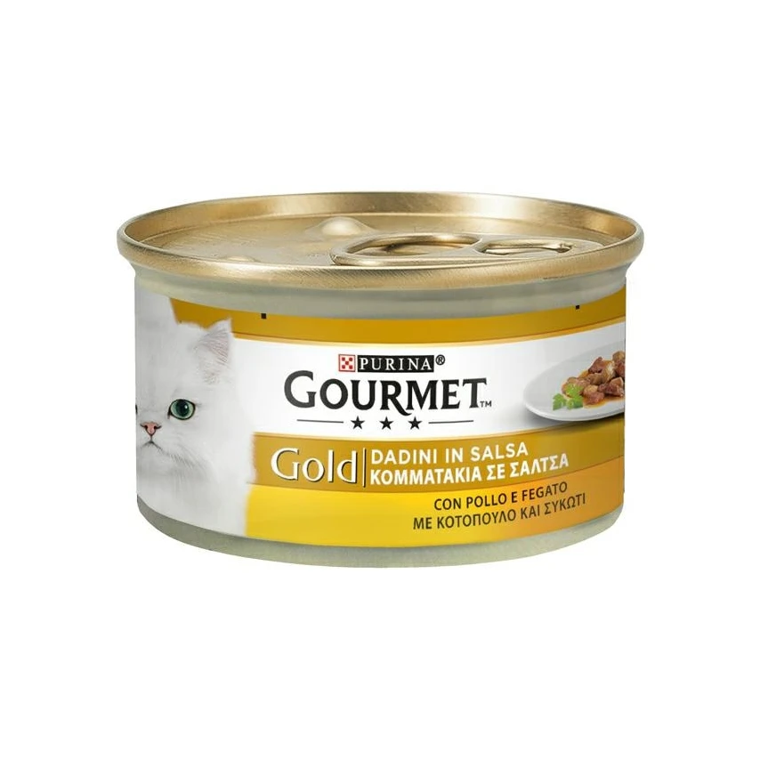 Purina Gourmet Gold Dadini Fegato/Pollo 85 g
