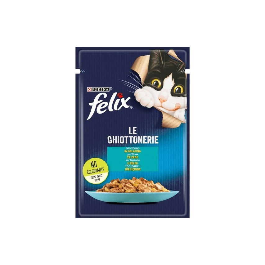 Purina Felix Ghiottonerie Tonno Jelly 26 x 85 g