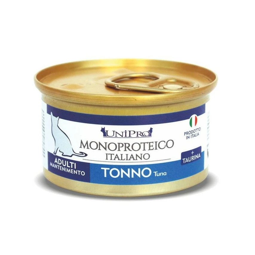 Unipro Unicamente Cat Tonno 85 g - Mangime umido per gatti