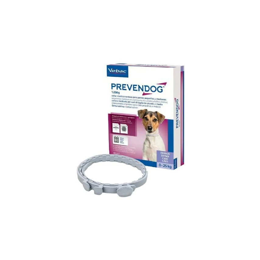 Virbac Prevendog collare antiparassitario cane 60 cm (1 pz)