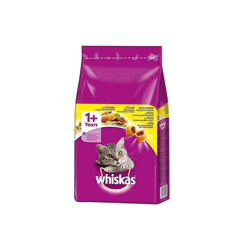 Whiskas Crocchette al Pollo per Gatti 1,4 kg