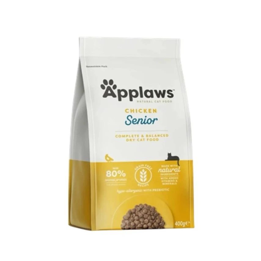 Applaws Cat Senior Pollo 400 g - Mangime secco per gatti