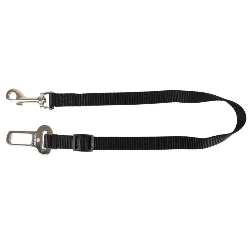 Flamingo Cintura Auto Connettore Kura Nero 45-70 cm