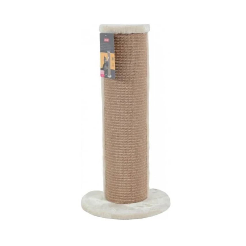 Zoolux Tiragraffi Angolare con Base Beige 64 cm per Gatti