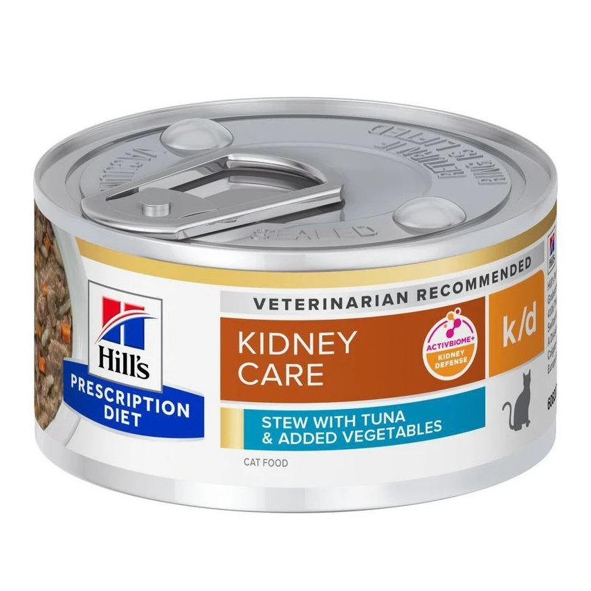 Hill's k/d Cat Spezzatino Tonno e Verdure 82 g