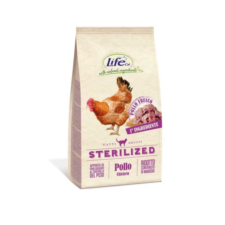 Lifepet Lifecat Sterilized Pollo 7,5 kg