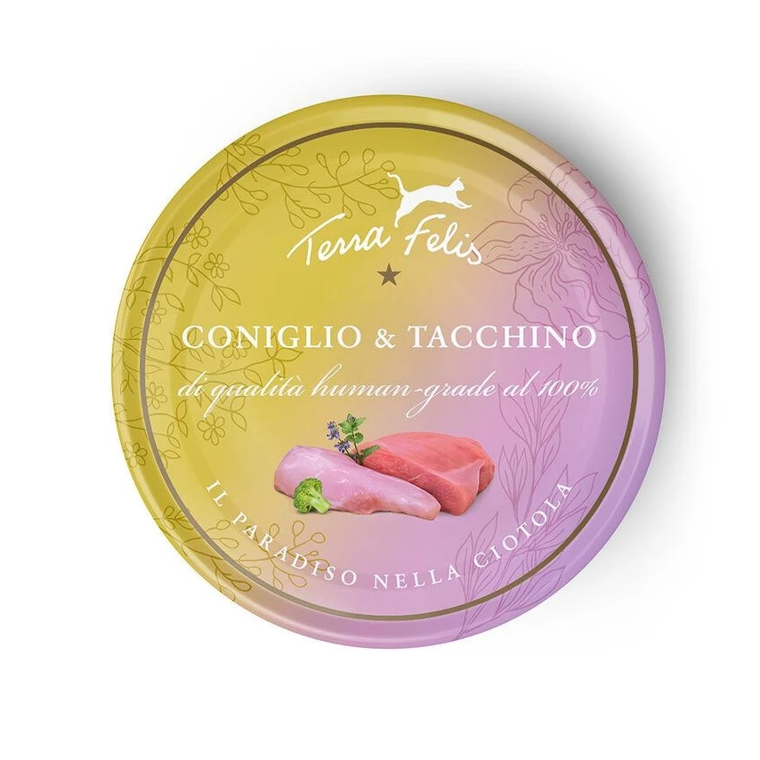 Terra Felis Gr 80 Coniglio/Tacchino - Terracanis