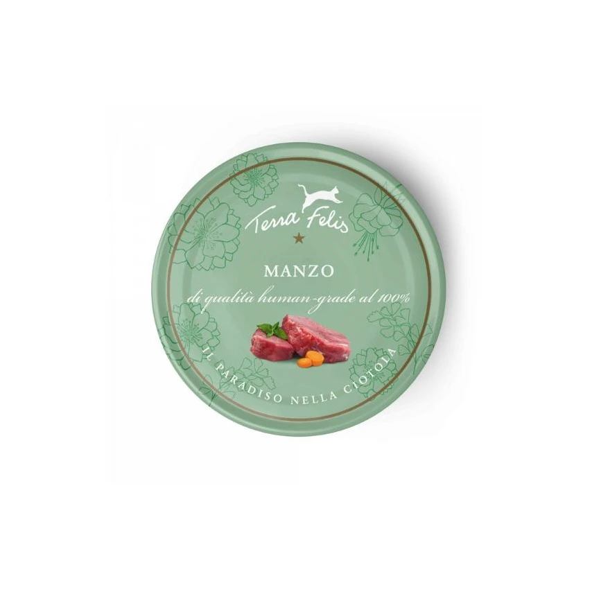 Terra Felis Manzo 80g - Terracanis