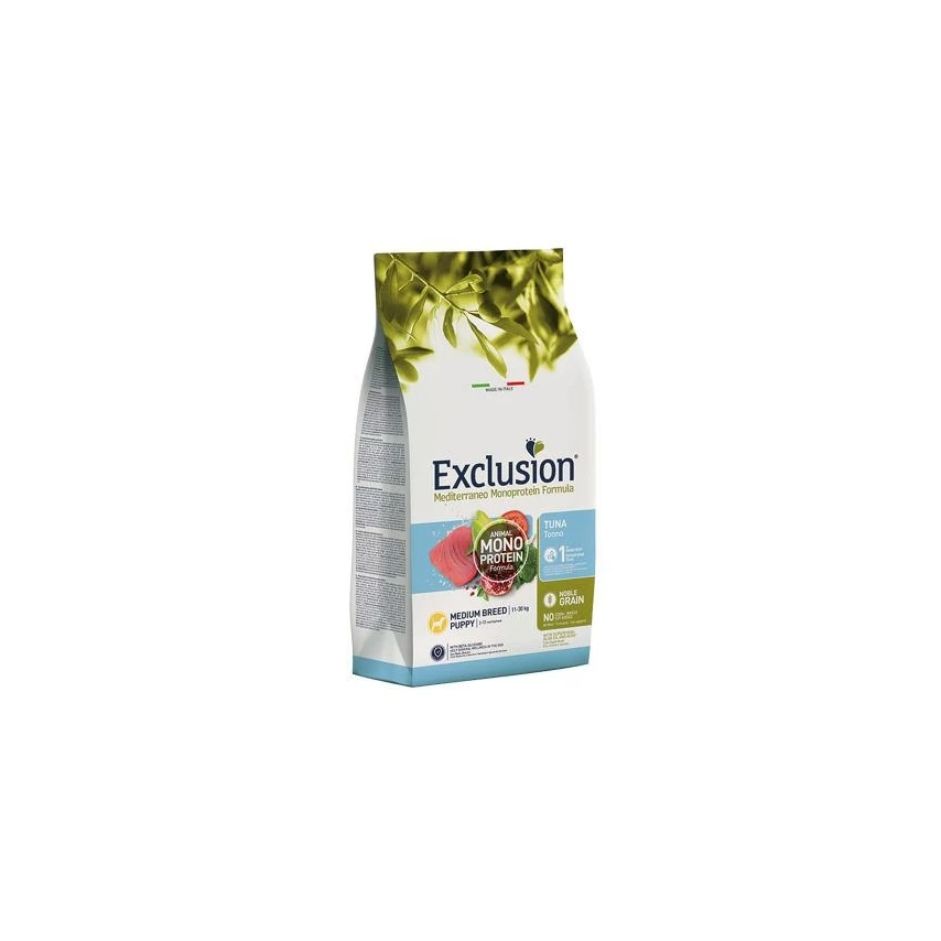 Exclusion Medit Noble Medium Puppy Tonno - Dorado