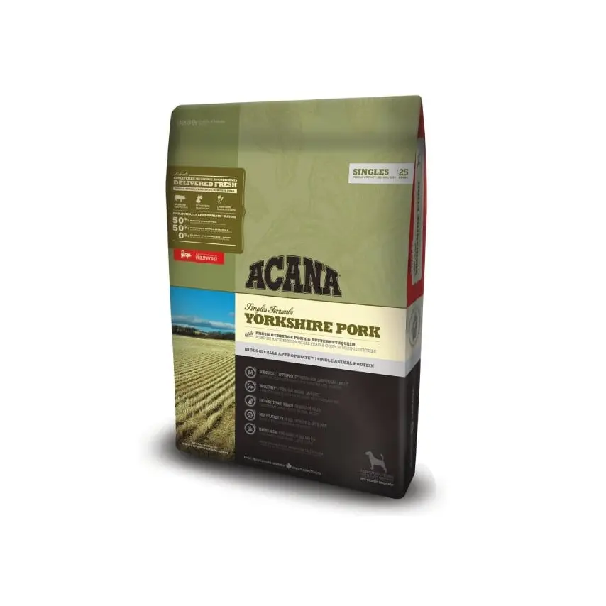 Acana Singles Maiale dello Yorkshire - per cani adulti