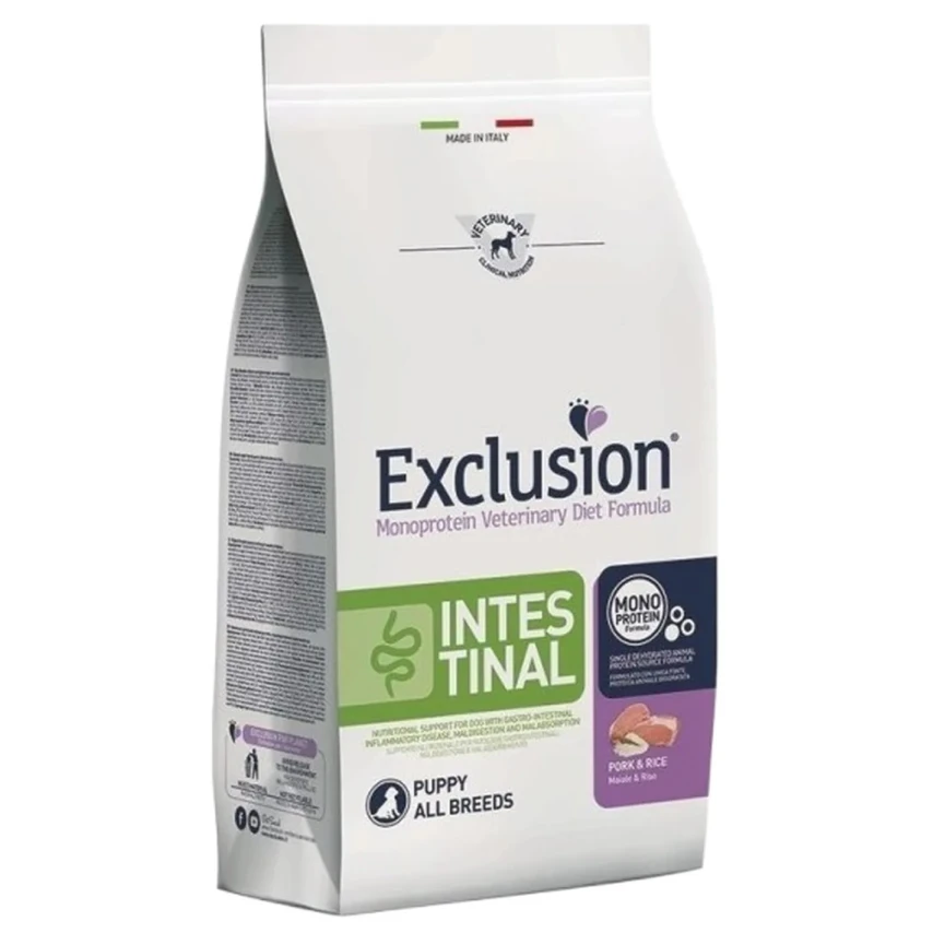 Exclusion Diet Formula CANE SECCO INTESTINAL PUPPY PORK & RICE ALL BREEDS conf. 2 kg