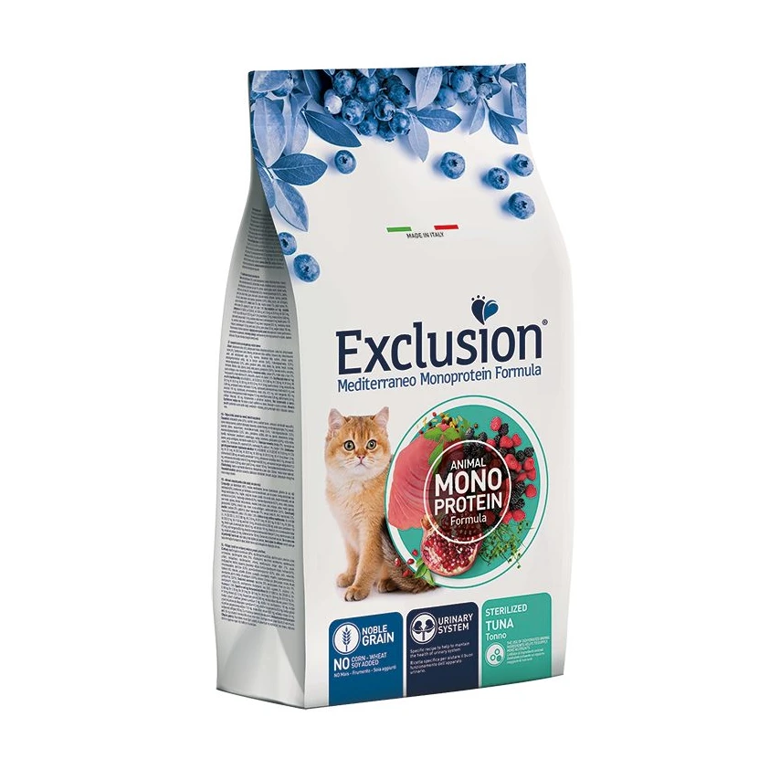 Exclusion Mediterraneo GATTO SECCO STERILIZED TUNA conf. 1,5 kg