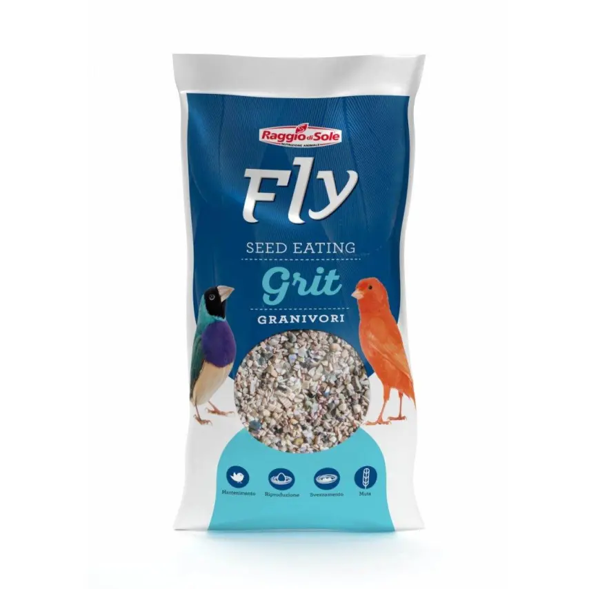 Grit Sali minerali Granivori - 2 kg - Fly Raggio di Sole