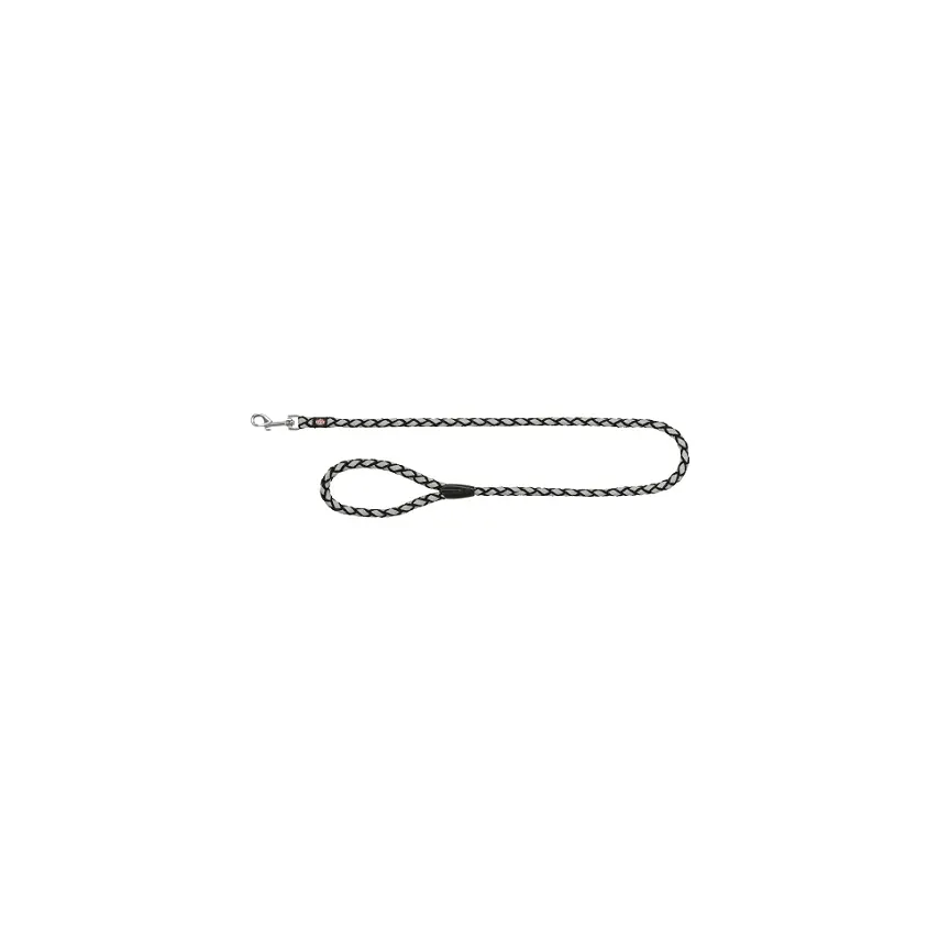 Guinzaglio Cavo Reflect Treccia Trixie - Nero / S-M