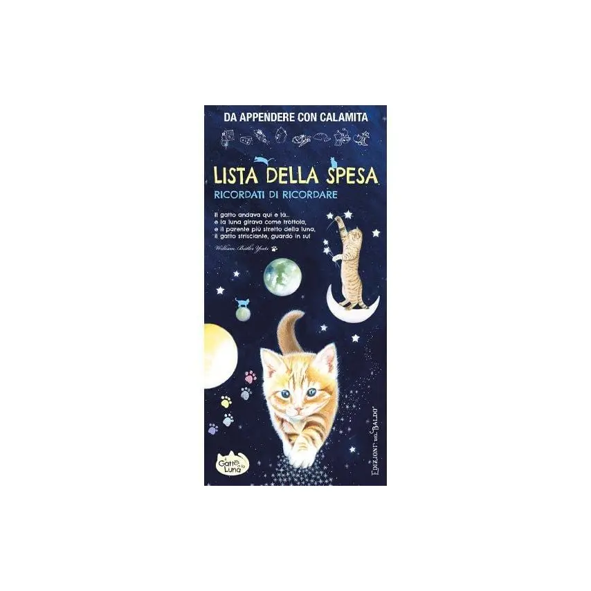 Il gatto e la luna - Lista della spesa