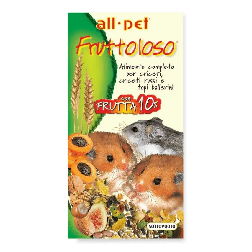 All-Pet Fruttoloso Mangime per Criceti - 700 gr All - Pet (2491779)