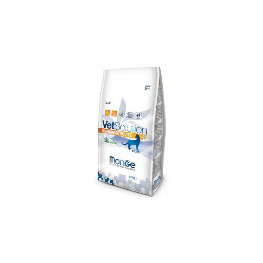 Monge VetSolution Urinary Struvite per Gatto 1,5 kg